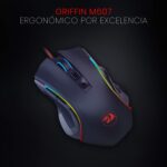 Redragon M602 RGB Wired Gaming Mouse RGB ( New Open Xbox )