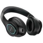 Awei Wireless RGB Over Ear Gaming Headphone, Black - A100BL